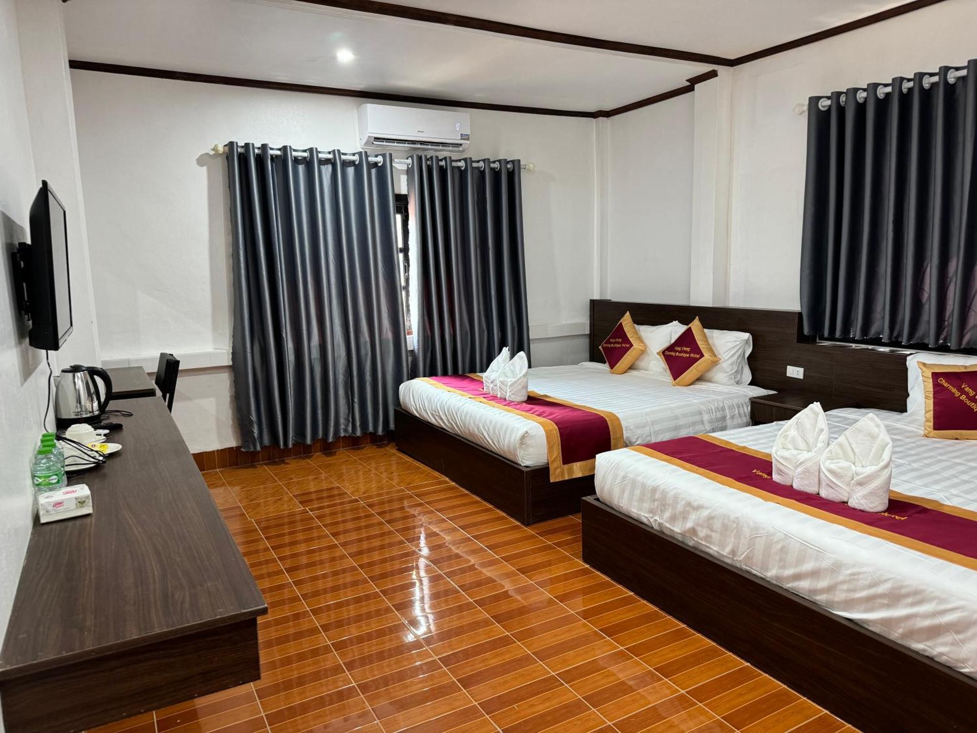 Vangvieng Charming Boutique Hotel Vang Vieng Luaran gambar