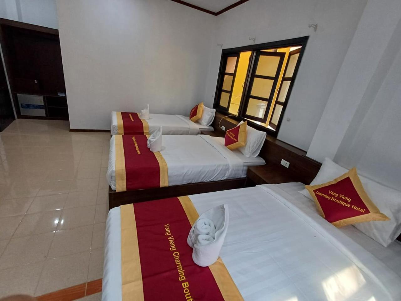 Vangvieng Charming Boutique Hotel Vang Vieng Luaran gambar