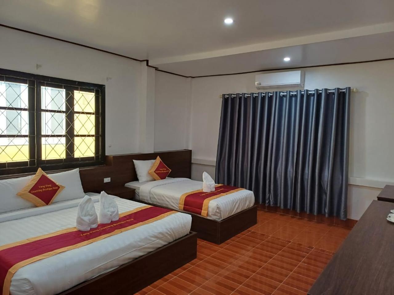 Vangvieng Charming Boutique Hotel Vang Vieng Luaran gambar