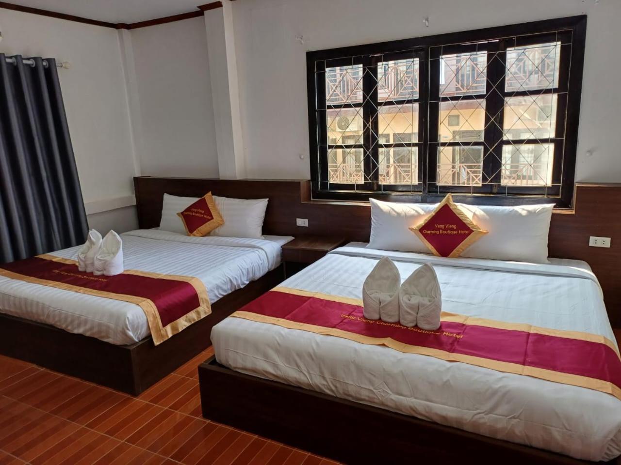 Vangvieng Charming Boutique Hotel Vang Vieng Luaran gambar