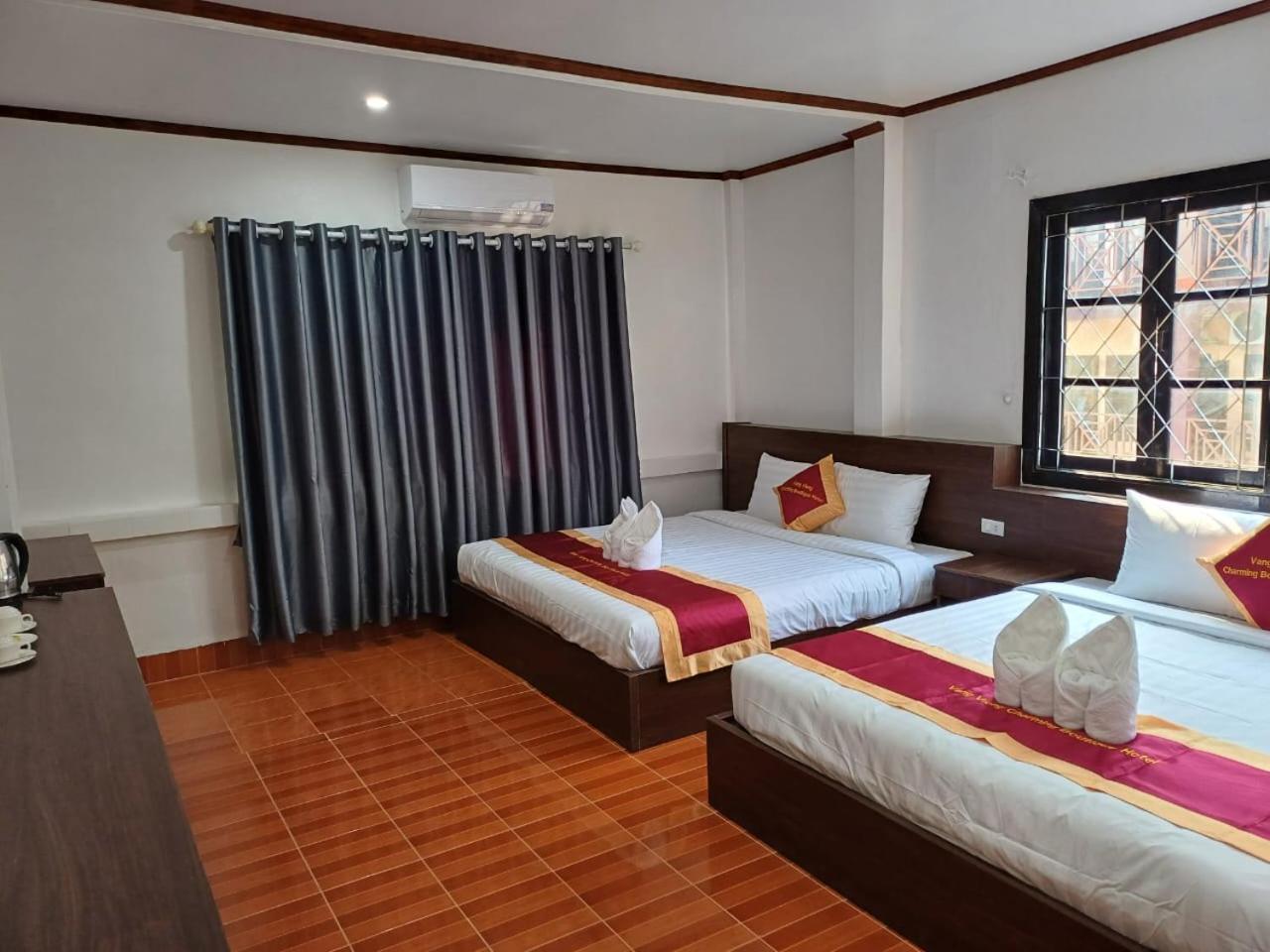 Vangvieng Charming Boutique Hotel Vang Vieng Luaran gambar